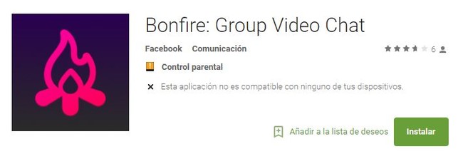 Bonfire No Compatible