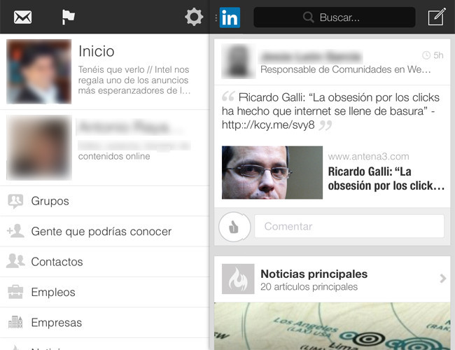 Análisis Aplicación LinkedIn Android e iOS