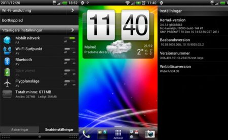 Se filtra una versión alfa de Ice Cream Sandwich para el HTC Sensation