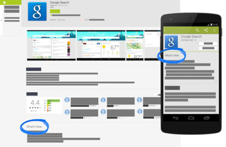 Google Play ya puede mostrar las novedades de las versiones estable, Beta o Alfa de una aplicación
