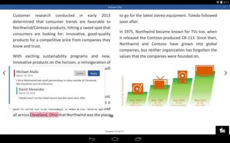 La beta privada de Microsoft Office para Android nos deja ver su excelente diseño