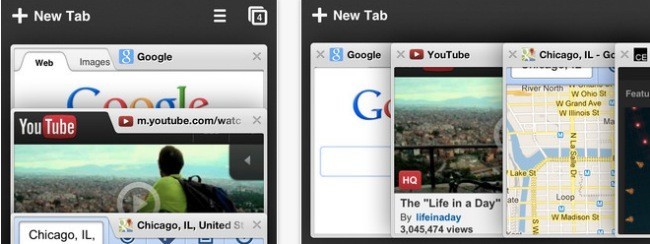 Chrome en iOS