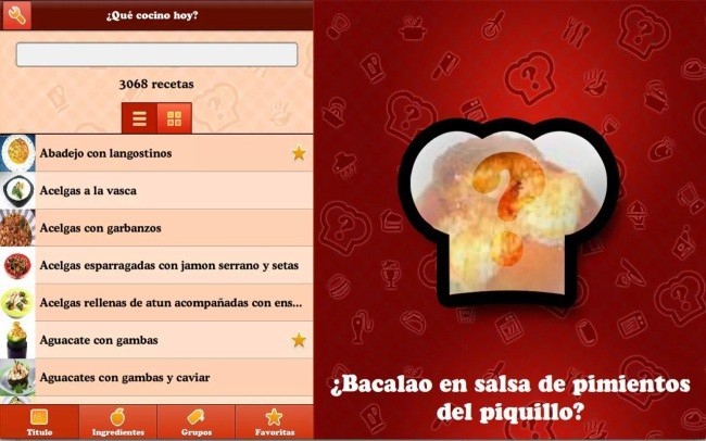 ¿Qué cocino hoy?