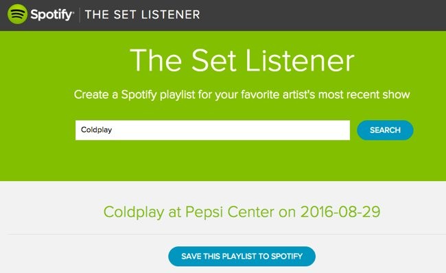 The Set Listener