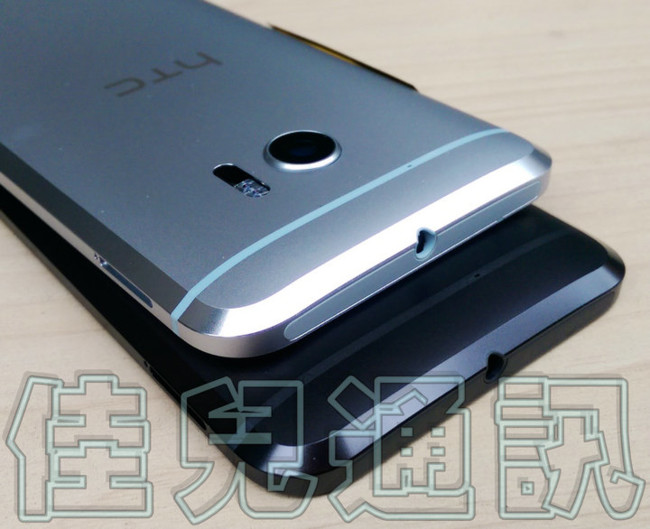 HTC 10 en colores plata y negro