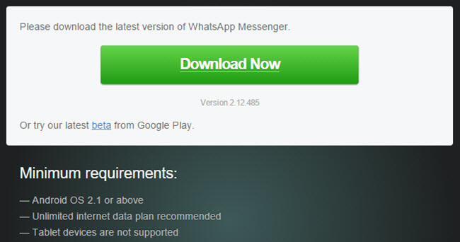 Whatsapp Android