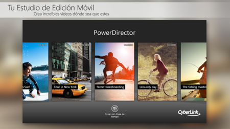 CyberLink PowerDirector, el galardonado editor de vídeo ya disponible para móviles Android