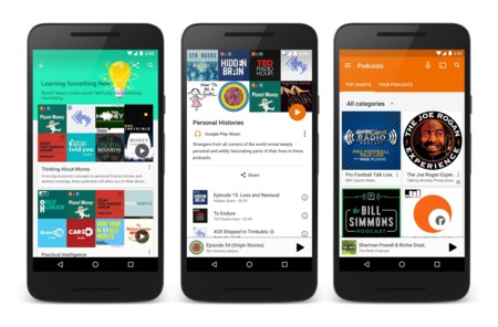 Google Play Music estrena por fin los podcasts
