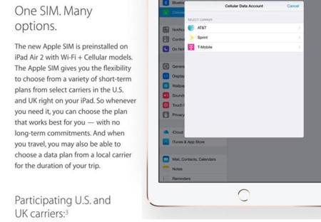 Apple SIM, una buena idea para tablets que espero ver pronto por Android