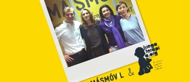 MÁSMÓVIL y juegaterapia