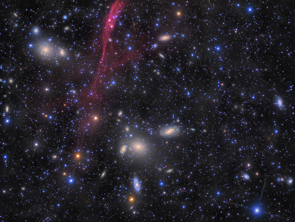 Antlia Galaxy Cluster Extreme Deep Field 152 Hours Rolf Wahl Olsen