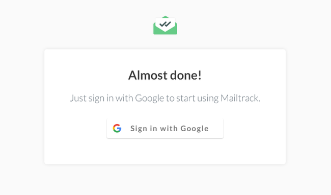 Iniciar Sesion Con Google Mailtrack