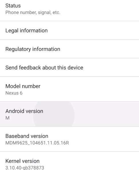 Androidm Easteregg