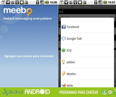 Especial programas para chatear: Meebo