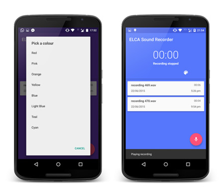 Si grabas mucho audio con tu Android, ELC Sound Recorder es la aplicación que necesitas
