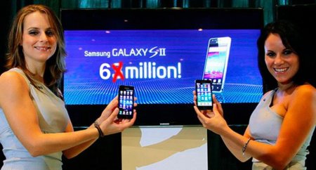 Samsung Galaxy SII sigue superando metas, 6 millones de unidades vendidas