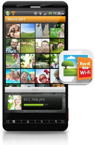 Eye-Fi Direct Mode, envía directamente tus fotos desde tu cámara digital a tu móvil Android