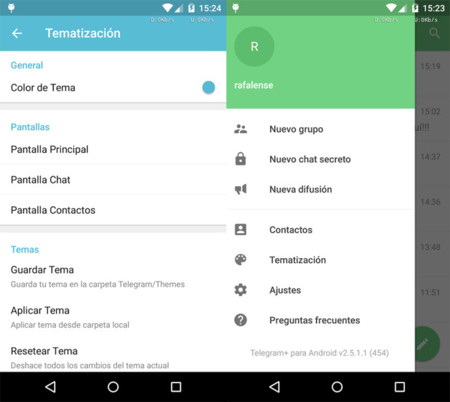 El creador de Whatsapp Plus se pasa a Telegram + con un cliente muy personalizable