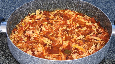 Como Hacer Tinga De Pollo