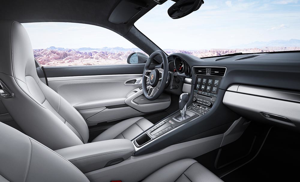 Porsche 911 2016 interior