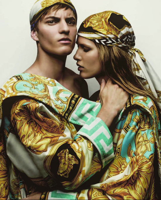 Benjamin Benedek Versace Home Fall Winter 2015 Campaign 001