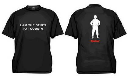 Camiseta del primo americano del Stig