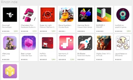 El Rincón indie de Google Play, un espacio reservado para juegos de calidad