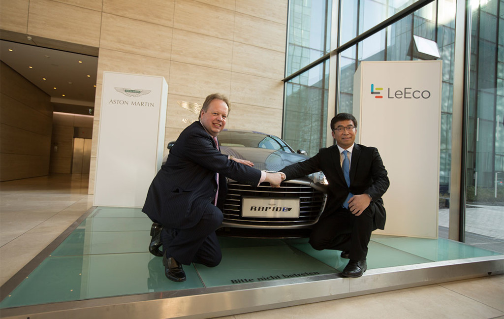 Leeco And Aston Martin Sign Mou