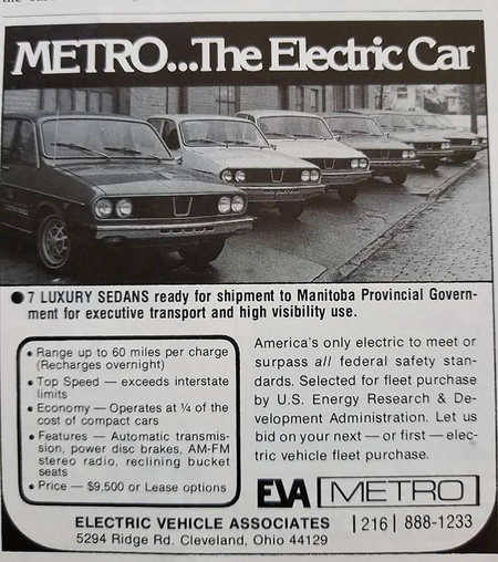 Renault 12 eléctrico publicidad