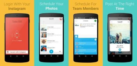 Programa tus publicaciones de Instagram en Android con TakeOff