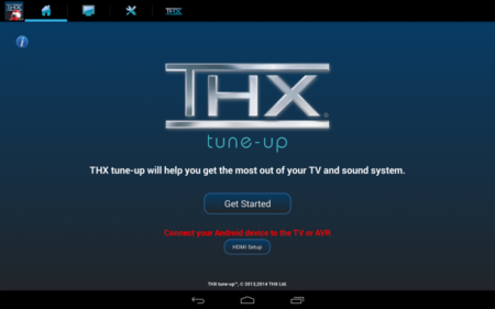 THX tune-up Promo, calibra y ajusta tu TV y sistema de sonido desde Android