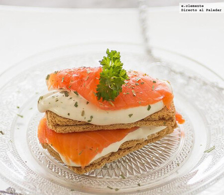 Canapé de Salmón