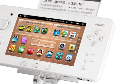JXD S5100, el clon chino del gamepad de WiiU que corre con Android