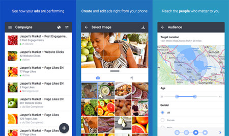 Anuncios de Facebook, el administrador de campañas publicitarias para empresas llega a Android