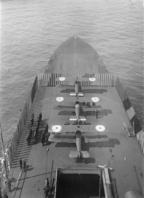 Hmsfurious Sopwithcamels Wwi Iwm Sp1159