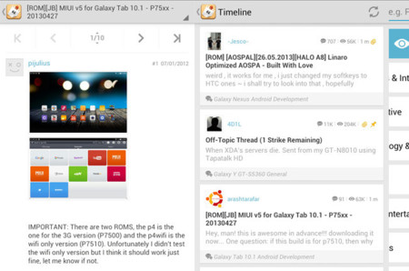 Tapatalk se actualiza a la versión 4 beta con un lavado de cara