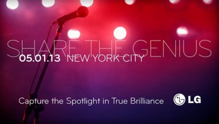 LG convoca a la prensa el 1 de mayo en Nueva York bajo el lema "Share the Genius"