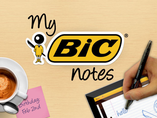 My bic notes