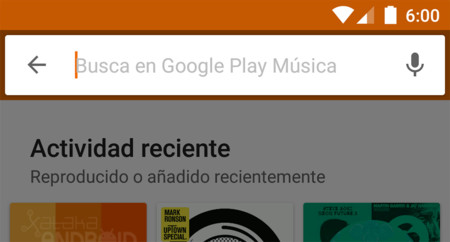 Google Play Music para Android estrena la búsqueda por voz