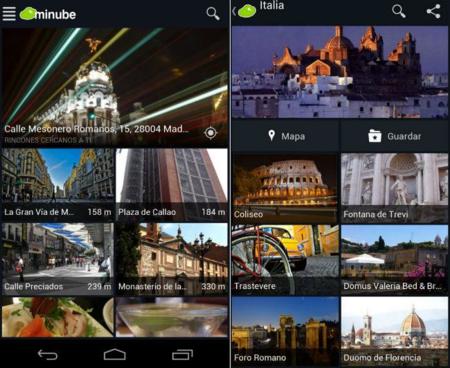 Minube renueva totalmente su aplicación para Android e incorpora un inspirador de viajes