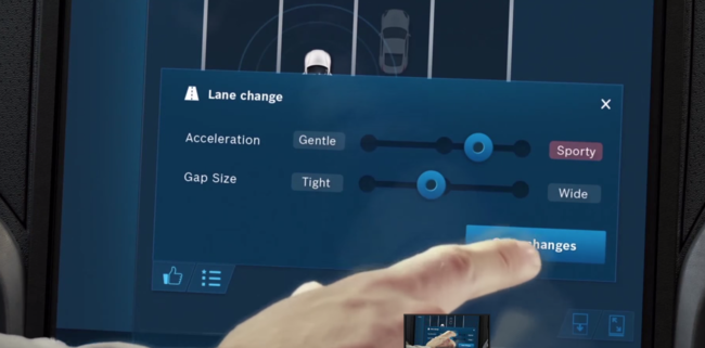 Adelantamiento en carriles