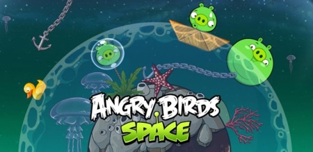 Angry Birds Space recibe nuevos niveles y poderes con Pig Dipper, planetas llenos de agua