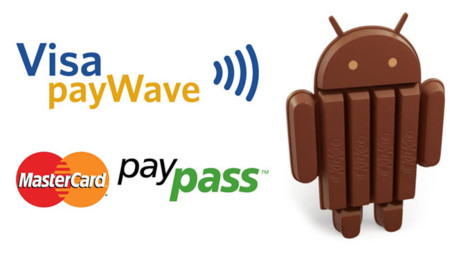 Visa y Mastercard usarán Host Card Emulation para pagos móviles NFC con Android 4.4 (KitKat)