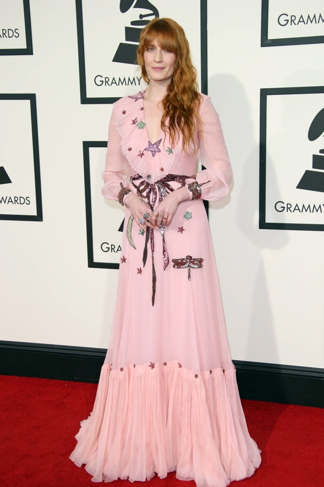 Florence Welch Grammy 2016