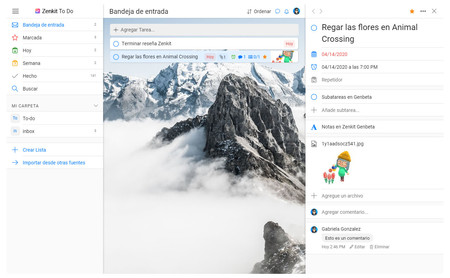 Zenkit To Do Tareas Detalles