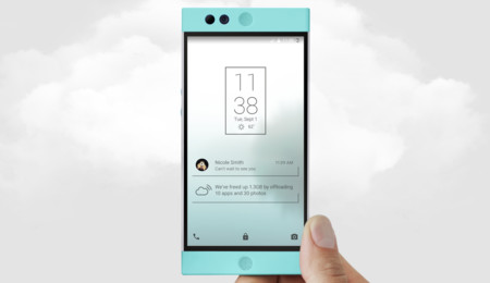 El Nexbit Robin empezará a enviarse en enero, el móvil basado en la nube es una realidad