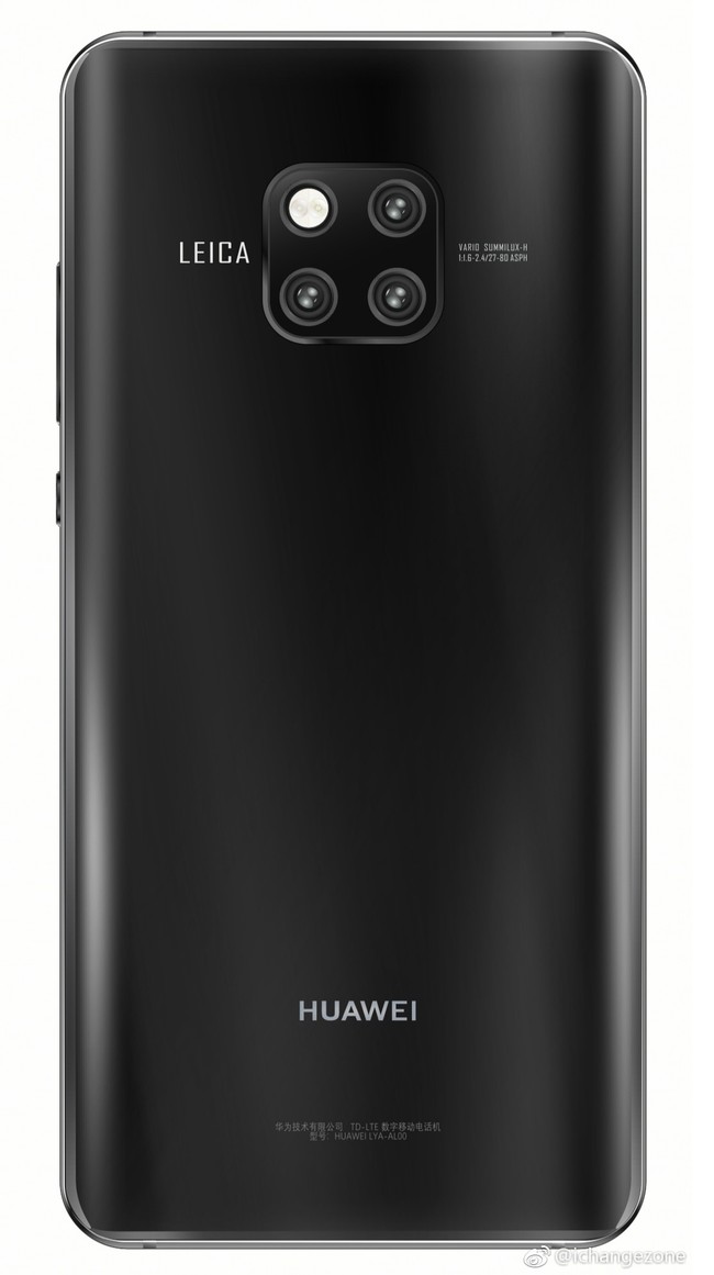 Huawei Mate 20 Pro Render