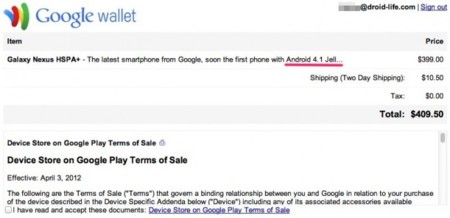 Galaxy Nexus actualizará pronto a Android 4.1 (Jelly Bean)
