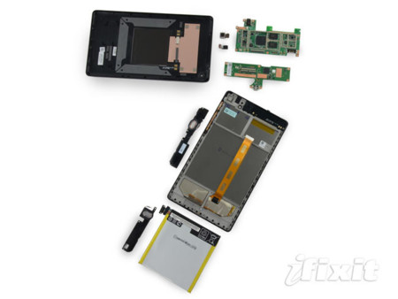 El nuevo Nexus 7 es desmontado paso a paso por iFixit