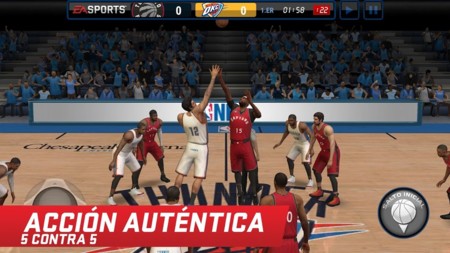 NBA Live Mobile, la saga de baloncesto de EA llega a Android con un juego de descarga gratuita